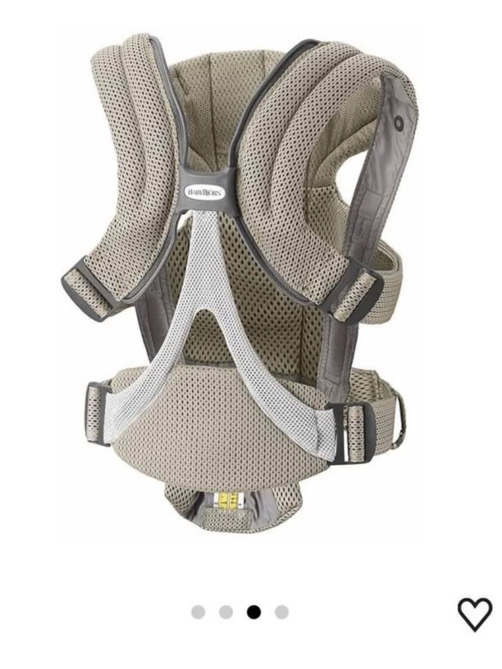 BabyBjörn 3D Mesh Carrier in Gray